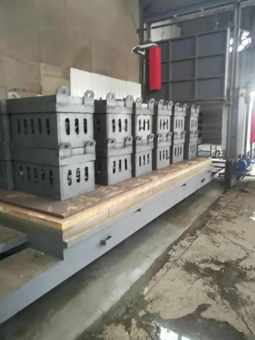 400KW臺(tái)車爐圓滿交付！